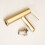 Living And Home Metal Basin Mixer Tap, Gold 3