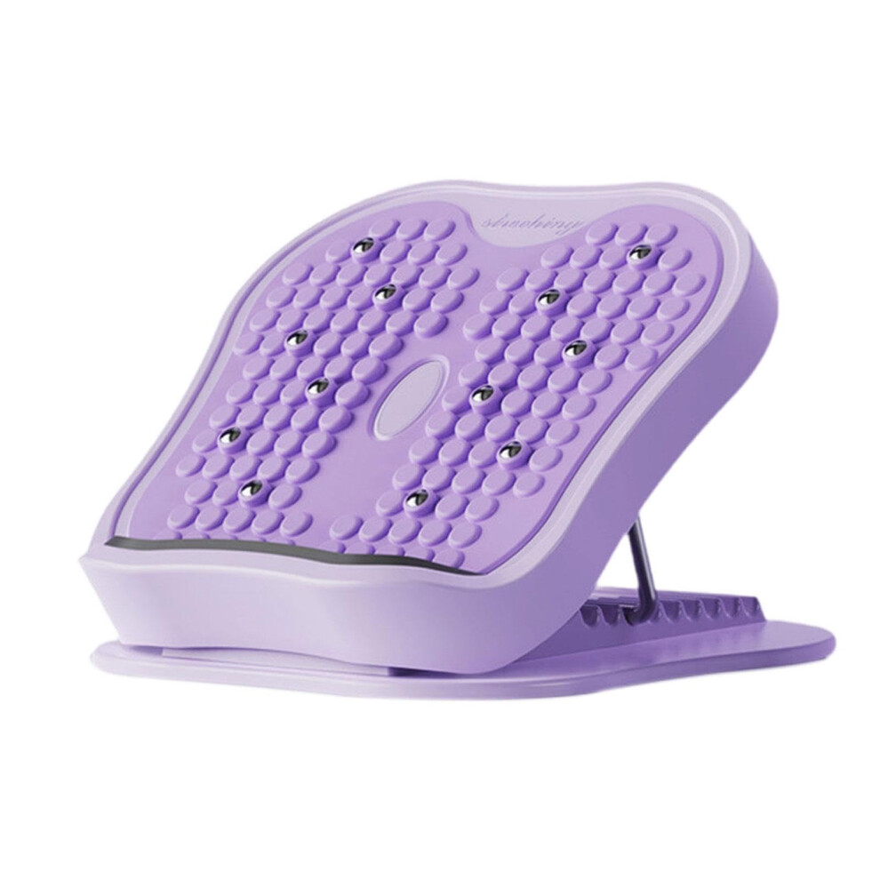Slant Board NonSlip Incline For Heel And Calf Stretches, Home Gym Balance Board, Violet