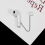 Σύνδεσμος γάντζου αυτιών Airpods Pro με αλυσίδα Anti-Lost, οικολογικά γάντζοι αυτιών από 6