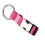 Heavy Duty Baggage Suitcase Strap Belt Handfree-Rose red 1