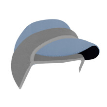 Bandeau confortable coupe-vent, parfait pour les amateurs-Gris