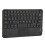 Teclado Bluetooth sem fio com trackpad multitoque integrado para a maioria dos tablets de 7 a 9 polegadas, fabricado em liga de alumínio para maior 2