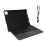 Capa com teclado destacável para iPad Pro de 11 polegadas (M4), teclado retroiluminado com trackpad multitoque, capa protetora inteligente em couro 1