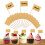 Διακοσμητικά διακοσμητικά για cupcakes για πάρτι γενεθλίων, διακοσμητικά 1