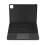 Capa com teclado destacável para iPad Pro de 11 polegadas (M4), teclado retroiluminado com trackpad multitoque, capa protetora inteligente em couro 7