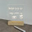 Desktop Leuchtende Memo Hinweis Bord Plug In LED 14