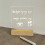 Desktop Leuchtende Memo Hinweis Bord Plug In LED 9