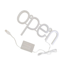 Neon LED Open Sign For Bar, Pub Or Wall Mounted, Battery Powered Lighting