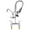 Living And Home Commercial Kitchen Tap with Pull-Out Sprayer 3