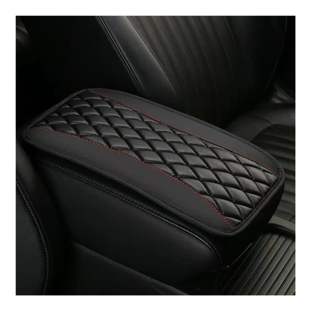 Center Console Armrest Cover Universal Fit, Waterproof Leather Car Interior Protector, Fits Most Vehicles 9119770936899