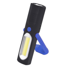 Verlichtingsoplossing voor kamperen en thuisgebruik: oplaadbare werklamp met dubbele stroomvoorziening, magnetische voet en draaibare haak voor