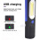 Camping And Home Lighting Solution, Rechargeable Work Light With Dual Power, Magnetic Base, And Rotating Hook For Multi-Angle Positioning 3