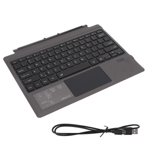 Πληκτρολόγιο Bluetooth με ακριβές trackpad για Microsoft Surface Pro7, εξαιρετικά λεπτή