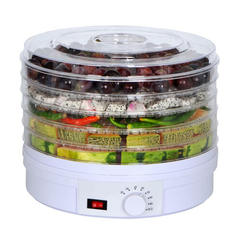 Food Dehydrator 350W, 5Layer Drying Machine, 3570 C, Efficient FiveFloor Fruit And Jerky Dryer