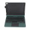 Θήκη πληκτρολογίου iPad με touchpad, περιστρεφόμενο πληκτρολόγιο με οπίσθιο φωτισμό, 2