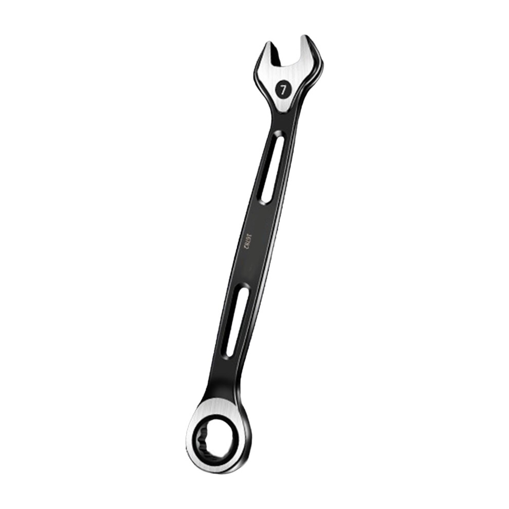 Open End Wrenches Set, 622Mm, Doubleheaded Ratchet Spanners, Dualuse, 7Mm Included, Plums Blossoms 9119770937742