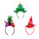 4 Pieces Christmas Head Decorations Handmade Headbands-Type B 2