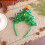 4 Pieces Christmas Head Decorations Handmade Headbands-Type B 6