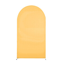 Stretchable Backdrop Stand Cover Practical Ceremony-Gold 5ft