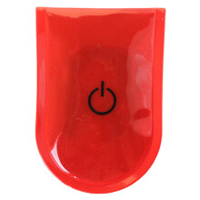 Torcia a LED a mani libere con clip, luce di sicurezza notturna per la corsa con design a LED riflettente, tre modalità di illuminazione per l'uso
