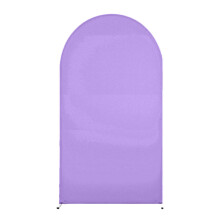 Practical Ceremony Arch Frame Spandex Cover For-Purple 5ft