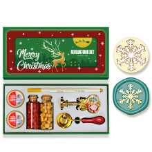 Christmas Themed Seal Stamp Set With Melting-Red 13 models