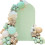 Stretchable Backdrop Stand Cover Practical Ceremony-Gold 5ft 6