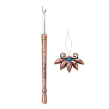 Seam Unpicker with Needle Threader Set, Stitching-red bronze