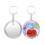 100Pcs 58mm Button Badge for Making Key Holder Keychains Bag 7