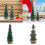 Realistic Artificial Christmas Tree with Snow for-26CM 5 pieces 2