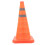Collapsible Traffic Cone For Road Work, Parking Lots, And Schools, Durable Plastic, Foldable, SpaceSaving, Stable Base 1