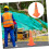 Collapsible Traffic Cone For Road Work, Parking Lots, And Schools, Durable Plastic, Foldable, SpaceSaving, Stable Base 5