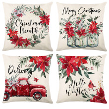 Housses de coussin décoratives lavables en machine, style bohème, douces et confortables, avec fermeture éclair invisible pour un entretien facile.