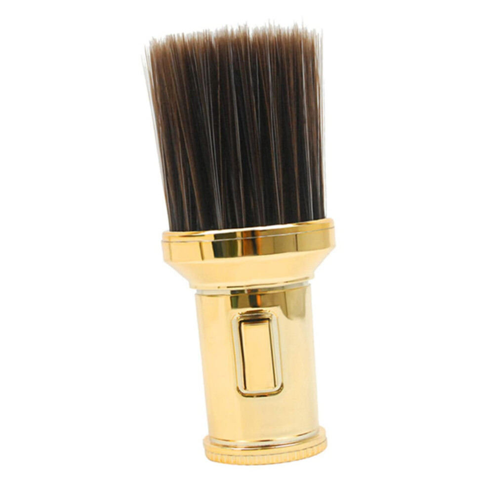 Golden Hair Shampoo Brush For Barber Tools Stiff Bristles 13.5X6 Cm