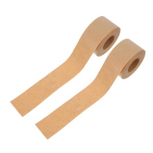 Water Activated Reinforced Paper Tape For Secure Packaging And , 2 Pack, Enhanced Strength, Brown