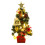 1Pcs Miniature Christmas Tree with Lights and Ornament-SET02 1