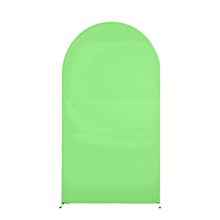 Spandex Arch Backdrop Cover Smooth Spandex Arch-Green 5ft