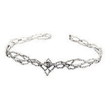 Alloy Party Crowns Adjustables for Men and-black diamond 1