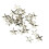 100 Pcs/Pack Star Rivets Decorations Leathercraft Spikes-20MM 1