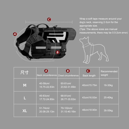 Dog Harness Comfortable Dog Vest Harness for Small Medium-L 2
