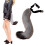 Fashion Artificial Foxes Tail Plush Homes Decors-white 4 4