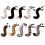Fashion Artificial Foxes Tail Plush Homes Decors-white 4 3