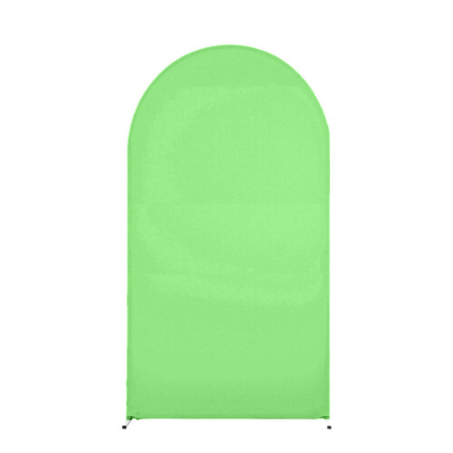 Sophisticated Spandex Backdrop Cover Decoration for-Green 7.2ft