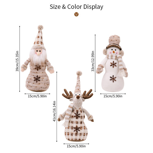 Double Level Christmas Figures for Home Decoration Enthusiasts 2