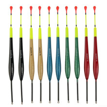 Fishing Float Line Stoppers 10Pack Bal Fir Material, Waterproof Coated For Buoyancy, Fits Standard Floats