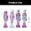 Elegant 30cm Pink Nutcrackers Soldier Statue Handmade-drumming 4
