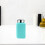 Pump Dispenser Bottle With Flip  Cap, 200ml, Makeup Remover Bottle, PushDown Liquid Dispenser, Blue 3