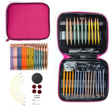 13Pairs Interchangeable Circular Knitting Needle 2.75-10mm for