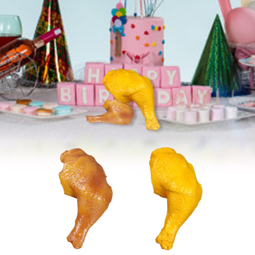 Realistic Chicken Drumsticks Display Chicken Leg Models-Type A 2