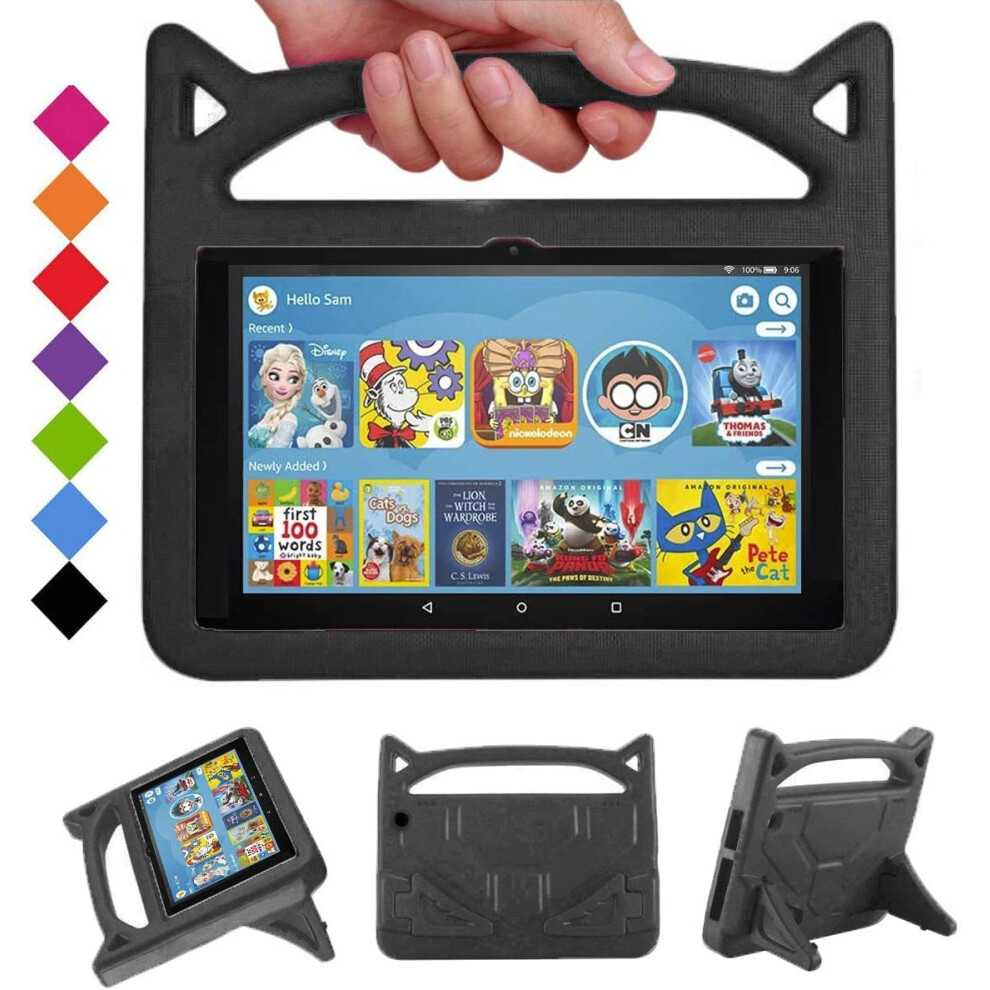 8Inch Tablet Case /, Shockabsorbing, Antislip, Impact Protection, Handlefriendly, Black 9119770939555